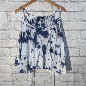 Street Envy Tie Dye Bell Sleeve Tank Top